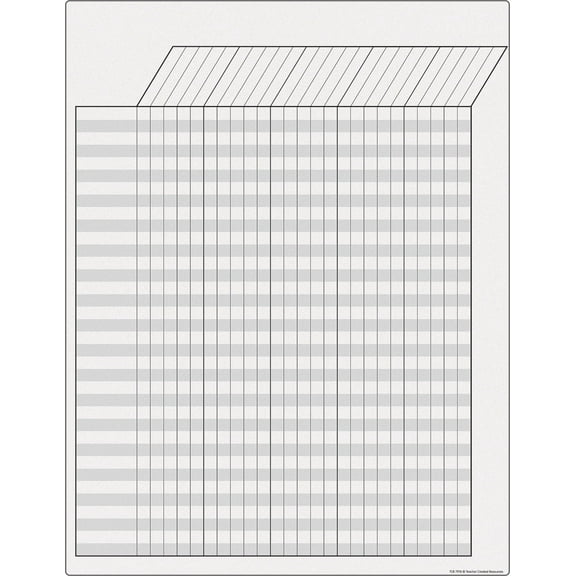 White Incentive Write-On/Wipe-Off Chart 17x22 [TCR7918]
