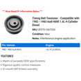 thumbnail image 2 of Timing Belt Tensioner - Compatible with 1982 - 1983 Audi 4000 1.6L 4-Cylinder Diesel, 2 of 2