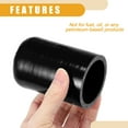 thumbnail image 6 of Unique Bargains 1 Set 48mm 1.89" ID Silicone Hose Cap W/ Clamp Intake Vacuum Hose End Plug for Car Silicone Black, 6 of 6