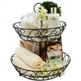 thumbnail image 3 of Sorbus 2-Tier Countertop Fruit Basket Holder & Decorative Bowl Stand in Black, 3 of 6