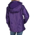 thumbnail image 7 of totes Womens Rain Jacket with Hood Rain Coat for Women Waterproof Womens Coats, Plum, Large, 7 of 7