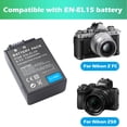 thumbnail image 3 of Replacement battery for Nikon EN-EL25, Nikon Z50 Mirrorless Digital Camera Battery, 3 of 7