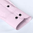 thumbnail image 5 of QATAINLAV Men's Stretch Wrinkle Free Dress Shirts Slim Fit Long Sleeve Button Down Shirt Wedding Prom Formal Tops Business Casual Outfits Pink M Ofertas en Walmart, 5 of 6