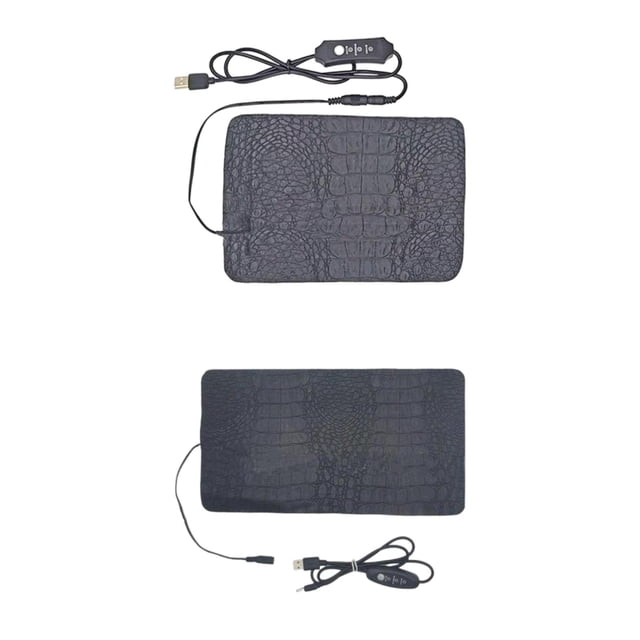2x Almohadil Térmica USB para Reptiles Pequeña Impermeable para Tortuga Sunnimix Almohadilla térmica para reptiles