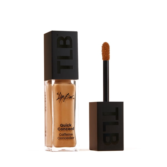The Lip Bar Quick Conceal Caffeine Infused Concealer, Cinnamon 1.0, Hydrating, Medium Coverage