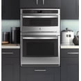 thumbnail image 2 of GE PT9800SHSS 30 inch Stainless Convection Wall Oven/Microwave Combination, 2 of 5