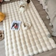 thumbnail image 2 of Lanola Ultra Soft Fluffy Faux Fur Rug, Machine Washable Area Rugs for Bedroom Fluffy Rugs for Living Room, No-Shedding Carpet Sheepskin Rug White 2 x 4 Feet, 2 of 8