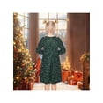 thumbnail image 5 of Sunny Fashion Girls Dress Emerald Sparkle Sequin Long Sleeve Christmas Holiday New Year Celebration 5 Years, 5 of 7