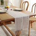 thumbnail image 4 of HWZWT Inch 33x275 33x275 cm Country Bohemian Table Runner x 13" Farmhouse Table Runner Length, 4 of 5