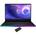 thumbnail image 1 of MSI Raider GE66 -15 Gaming/Entertainment Laptop (Intel i7-12700H 14-Core, 15.6in 240Hz 2K Quad HD (2560x1440), GeForce RTX 3080 Ti, 32GB DDR5 4800MHz RAM, 8TB PCIe SSD, Win 11 Pro) with DV4K Dock, 1 of 7