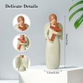 thumbnail image 3 of Angel Statue with Red Cross – Sympathy Memorial Gift, Home & Garden Decor, Baptism Keepsake, 3 of 9