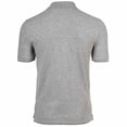 thumbnail image 3 of U.S. POLO ASSN. Polo de hombre - Piquet, logotipo bordado, algodón elástico Gris melange XL (X-Large), 3 of 3