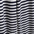 thumbnail image 4 of Wuxian Women'S Casual Pants Striped High Waist Wide Leg Trousers Pants Comfortable Elastic Waistband Home Wear Flowy Straight Leg Breathable Summer Bottoms Loungewear Palazzo Pants,Blue,XXXXXL, 4 of 8