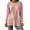 Red, variant on Women Round Neck Long Sleeve Casual T Shirt, Irregular Uneven Front Hem Button Down Relax Fit Daily Blouse Top,Blue