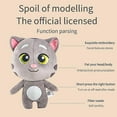 thumbnail image 3 of 1 Pcs Talking Tom Cat Plush Doll Electric Toy, 3 of 5
