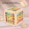 thumbnail image 4 of Juguete clasificador para bebés, cubo colorido, formas sensoriales múltiples, juguetes de aprendizaje, habilidades motoras finas para niñas y niños, regalos, 4 of 11