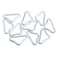 thumbnail image 4 of Pack de 20 Trampolines V-rings Boucle Multi-Usage Clip Accessoire Connecteur Clip Boucles pour la Randonnée en Plein Air Chasse Escalade Randonnée, 4 of 9