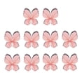 thumbnail image 2 of 20 piezas de papel para envolver ramos de flores, manualidades, diseño de mariposas, embalaje Rosa, 2 of 9