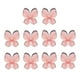 thumbnail image 2 of 20 piezas de papel de regalo de flores, envoltorio floral, adorno de alas de mariposa, manualidades de bricolaje, papeles de embalaje para regalos, Rosa, 2 of 8