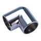 thumbnail image 2 of Conector de esquina de tubo redondo de aleación de aluminio de 25 mm para perchero de exhibición de ropa 2 vías, 2 of 9
