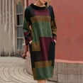 thumbnail image 2 of Sngxgn Womens Casual Long Dress Short/Long Sleeve Summer Loose Maxi Dresses(Grey,L), 2 of 5