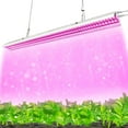 thumbnail image 1 of Monios-L Grow Light, LED Plant Light for Indoor Plants, Full Spectrum, T5 4FT 60W Dual Growing Strips with Hanging System, Individual ON/Off Switch for Seed Starting/Hydroponic/Veg, 1 of 7