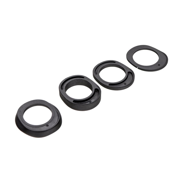 Espaciador de manillar curvo para bicicleta, 4 Uds., accesorios de de auriculares, piezas de arandela profesional B Zulema Espaciador de manillar