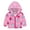 Hot Pink, variant on Toddler Baby Boys Girls Spring Jacket Cute Cartoon Windbreaker Coats Rain Jacket Hooded Zip Light Outerwear Trench Snowsuit Parka Vest