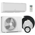 thumbnail image 4 of Garvee 18000 BTU Mini Split Air Conditioner and Heat for up to 1250 Sq.ft., 19 SEER2, Wi-Fi Capable, 230V, White, 4 of 7