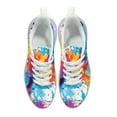 thumbnail image 2 of Psesaysky Rainbow Atmospheric Cushion Running Shoes Walking Sneakers Print Tennis Shoes Tie Dye Shoes for Women, 2 of 7