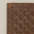 thumbnail image 4 of South Shore Balka Queen Woven Leather Headboard, in Brown, 4 of 8