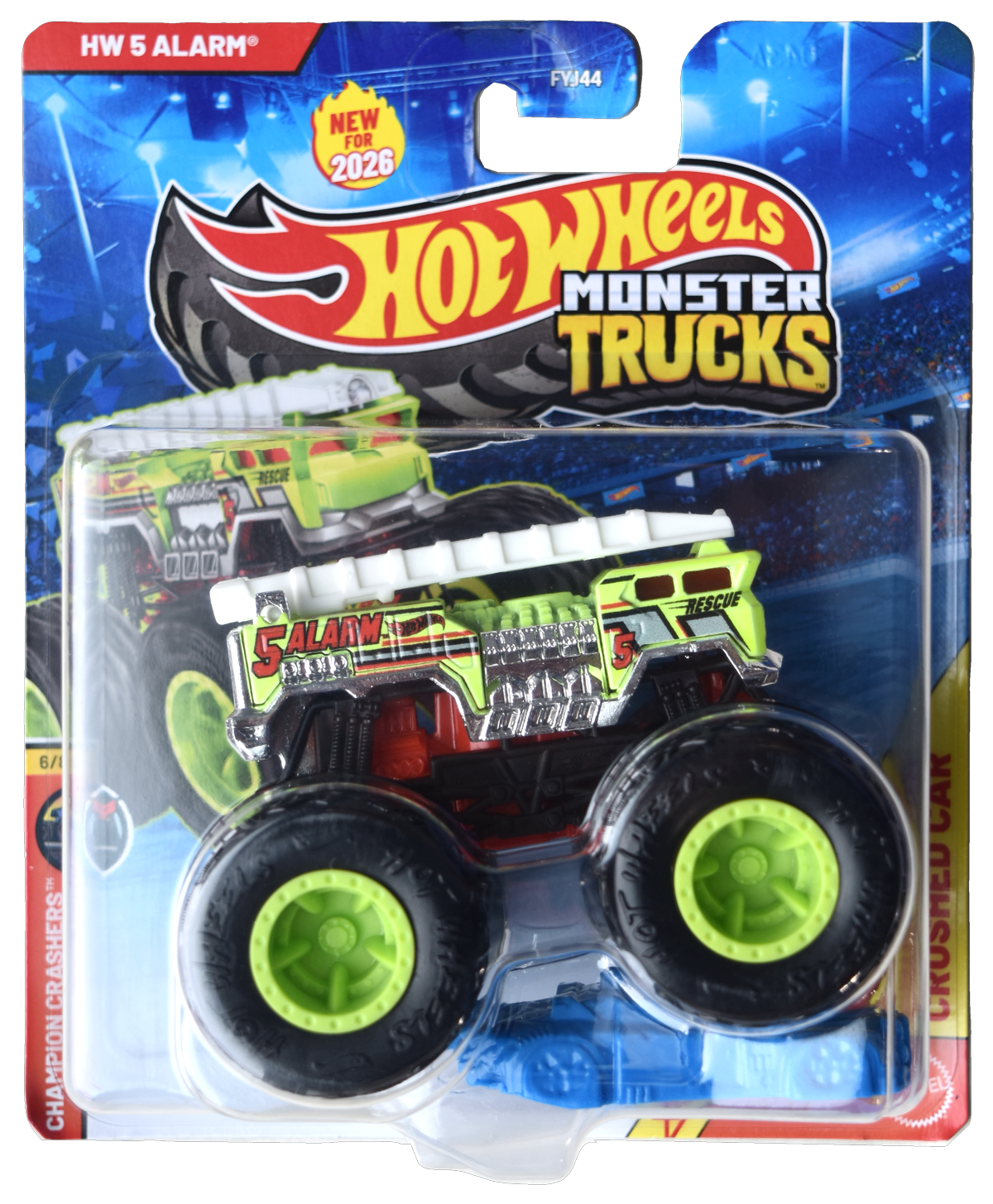 Hot Wheels Monster Trucks 1:64 Scale Die-Cast Vehicle | Night