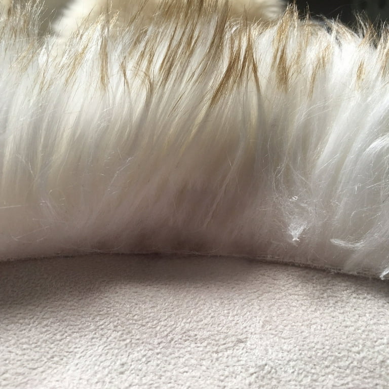 Low Price Taupe Longhaired Faux Fur 