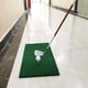 thumbnail image 3 of Tapete de práctica de golf antideslizante para entrenamiento en interiores, césped artificial, tee de goma Los 60x30cm, 3 of 9