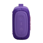 JBL Go 5 - Ultra-portable waterproof and drop-proof speaker with JBL legendary sound and ambient edge lighting - Purple