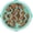 Mint, variant on General Fun Feeder Slo Bowl – Small 3/4-Cup Capacity, Slow Feeding, Small Dogs, Puppies & Cats, Non-Slip, Mint, Wave Pattern