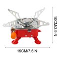 thumbnail image 3 of Sltwyw Portable Butane Camp Stove - Compact Single Burner for Outdoor Cooking Backpacking Hiking Picnic Backyard Portable Gas Burner, 3 of 9