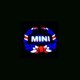 thumbnail image 1 of 2pcs suitable for mini mini cooper welcome light projector decorative led light laser door light,Sty, 1 of 5