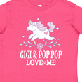 thumbnail image 4 of Inktastic Gigi and Pop Pop Unicorn Girls Toddler T-Shirt, 4 of 5
