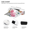 thumbnail image 3 of Kdxio Colorful Flowers Print Sun Visor Hat Golf Visor Adjustable Velcro Outdoor Sports Cap For Men Women, 3 of 7