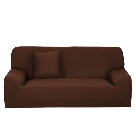 Stretch Chair Sofa Covers 1 2 3 4 Seater Chocolate Color Sofa