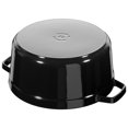 thumbnail image 5 of STAUB La Cocotte 5.25 L Cocotte Rond en Fonte, Noir Brillant, 5 of 5