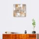 thumbnail image 3 of Cuadro Decorativo | Fine Art Tj | Icescape Resumen Gris Oro Ii Por Northern Lights - 127 x 127 cm, 3 of 4