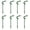 8pcs, variant on Plant Support Stakes for Potted Plants U-Shaped Flower Support Rings, Half Round Supports , Modular Plant Stands for Tomato, Hydrangea, Indoor Plants