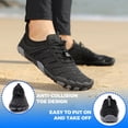 thumbnail image 6 of AUXDIQ Water Shoes Women Men Quick Dry Aqua Shoes Barefoot Beach Swim Shoes, 6 of 6