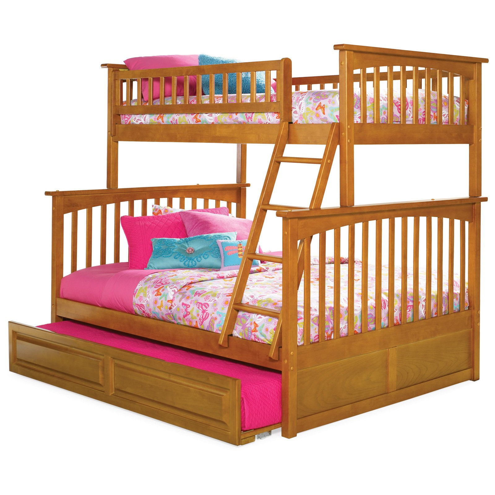Atlantic Furniture Columbia Twin Over Full Bunk Bed Walmart Com