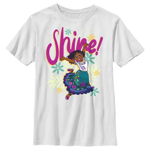Boy's Encanto Mirabel Shine! Graphic Tee White X Large