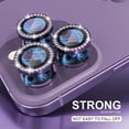 thumbnail image 3 of Protector De Lente De Cámara iPhone 14 13 , 11 Diamante Película Individual 12/12 mini Pro Max Bling, 3 of 4