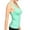 MINT, variant on Women's Sleeveless Basic Solid Raceback Tank Top Plus Size, Black, 1 Pack