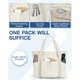 thumbnail image 4 of Bolsa de mano BAGSMART para mujer plegable con bolsa de almacenamiento de 20 litros (beige), 4 of 7